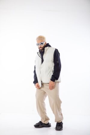 Le Pantalon "Street Flow" Large – Beige Sable